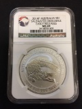 NGC Graded 2014-P Saltwater Crocodile Austrailia MS69 Early Releases