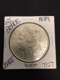 High Grade 1889 Morgan Silver Dollar - Rare Key Date!?