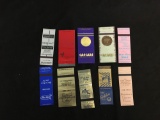 Lot of Rare Matchbook Covers From Collection