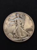 1942 United States Walking Liberty Half Dollar - 90% Silver Coin