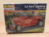 Revell Monogram '32 Ford Highboy Street Rod 1:25 Scale Model Kit (Skill Level 2) - Unopened