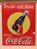 Vintage Coca-Cola Metal Wallhanging