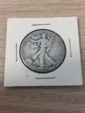 1945-D Walking Liberty US Half Dollar - 90% Silver Coin