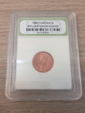 INB Graded 1999-P Lincoln 1c Brilliant Uncirculated Penny
