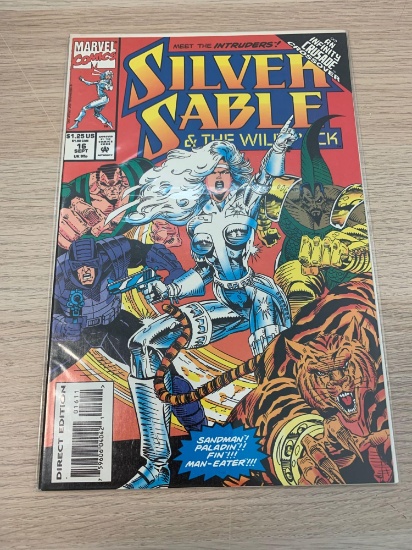 Marvel Comics, Silver Sable & The Wildpack #16-Comic Book