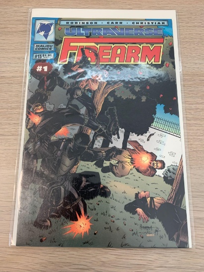 Malibu Comics, Ultraverse Firearm #13-Comic Book
