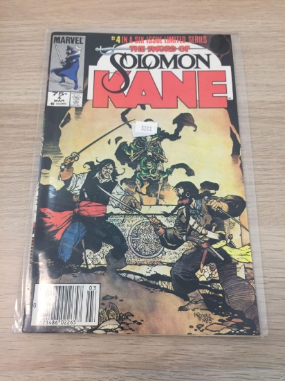 Marvel Comics, The Sword Of Solomon Kane #4-Comic Book