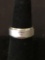 New! Amazing 8mm Wide Superman Logo Titanium Ring Band-Size 6.5 SRP $ 49