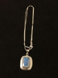 New! Amazing Faceted Opalite Textured Detail 1.75