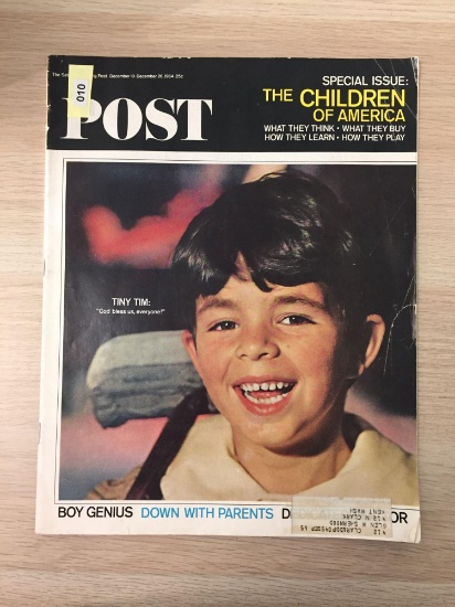 The Saturday Evening Post Magazine - "Special Issue: The Children of America" December 26, 1964