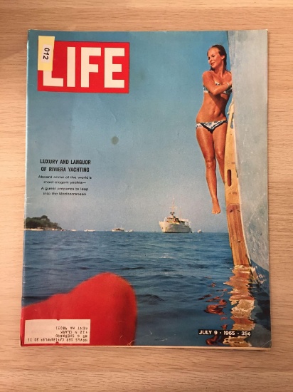 Life Magazine - "Luxury and Languor of Rivera Yachting" July 9, 1965