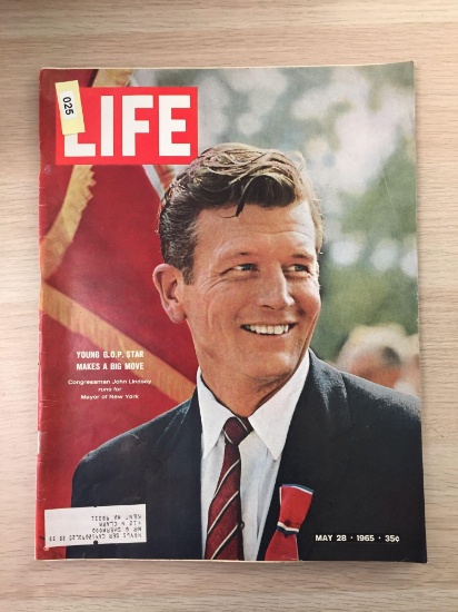 Life Magazine - "Young G.O.P. Star Makes a Big Move" May 28, 1965