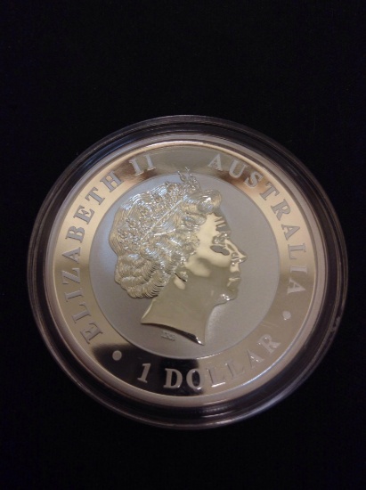 2015 1 Ounce .999 Fine Silver Australian Proof Koala Silver Bullion Round Coin
