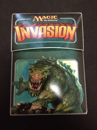 Vintage MTG Magic the Gathering Invasion Arena League Deck Box for Cards