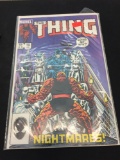 2 Count Lot Including Marvel Comics, The Thing #19 and #20-Comic Book