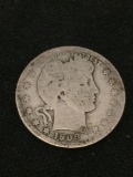 1908-O United States Barber QUARTER - RARE