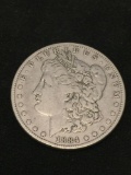 1884 United States Morgan Silver Dollar - 90% Silver Coin