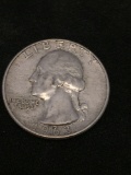 1963-D United States Washington Quarter - 90% Silver Coin