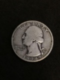 1934 United States Washington Quarter - 90% Silver Coin