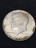 1969-D United States Kennedy Half Dollar - 40% Silver Coin