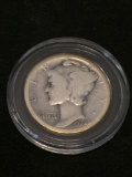 1925-S United States Mercury Dime - 90% Silver Coin