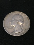 1954-D United States Washington Quarter - 90% Silver Coin