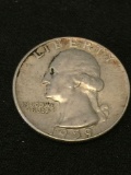 1959-D United States Washington Quarter - 90% Silver Coin