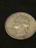 1954-S United States Washington Quarter - 90% Silver Coin