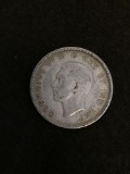 1943 Canadian 80% Silver Quarter