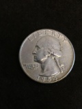 NICE 1954-D United States Washington Quarter - 90% Silver Coin