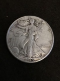 1945 United States Walking Liberty Half Dollar - 90% Silver Coin