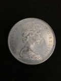 Canadian 1966 Half Dollar - 80% Silver Coin - NICE CONDITION