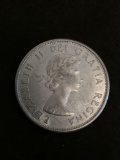 Canadian 1964 Half Dollar - 80% Silver Coin - NICE CONDITION