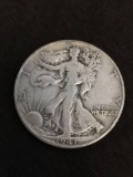 1941-D United States Walking Liberty Half Dollar - 90% Silver Coin