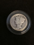 1926-D United States Mercury Dime - 90% Silver Coin