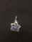 Round 5.0mm Blue Star Sapphire Cabochon 0.75