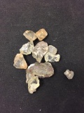 Lot of Rough Loose Oregon Sunstone Gemstones - 50 Carats Total Weight