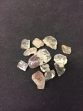 Lot of Rough Loose Oregon Sunstone Gemstones - 50 Carats Total Weight