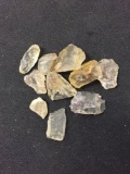 Lot of Rough Loose Oregon Sunstone Gemstones - 50 Carats Total Weight