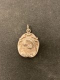 Hand-Forged Oval Virgin Mary 1