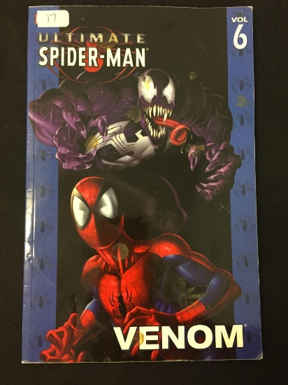 Ultimate Spider Man Volume 6 Venom Comic Book Graphic Novel from Collection