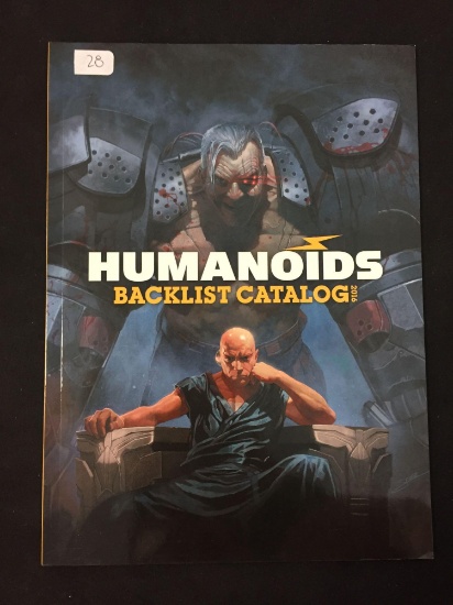 Humanoids Backlist Catalog Comic Book Graphic Novel from Collection