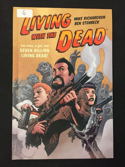 Living with the Dead Comic Book Graphic Novel from Collection