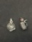 Lot of Two Sterling Silver Charms, One German Beer Stein & One Soup Bowl