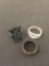 Lot of Three Various Size, Shape & Style Ring Bands