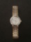Forma Designed Round 24mm Bezel Two-Tone Stainless Steel Watch w/ Bracelet