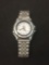 Timex Indiglo 35mm Round Bezel Stainless Steel Watch w/ Bracelet