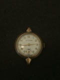 Calvert Designed Round 17mm 10Kt Rolled Gold Plate Loose Watch No Bracelet