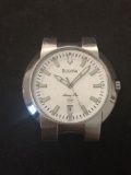 Bulova Designed Round 42mm Stainless Steel Loose Watch w/o Bracelet