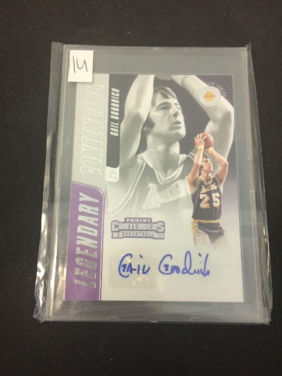 2018-19 Panini Contenders Gail Goodrich Lakers Autograph Basketball Card /99